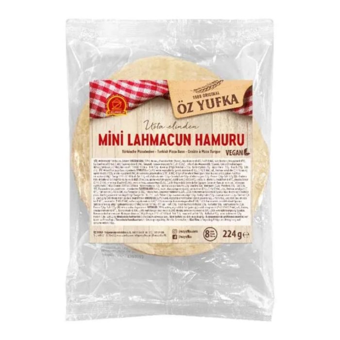 Öz Yufka Mini Lahmacun Tortillas 224 gr