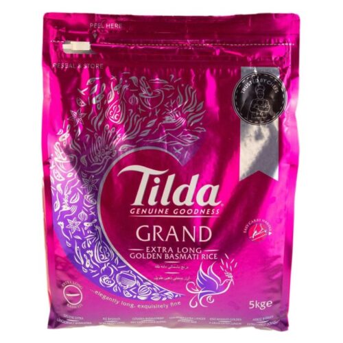 Tilda - EXTRA LONG Grand SELLA Basmati Reis 5 kg