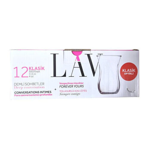 Lav Thee Glas 12 stuk