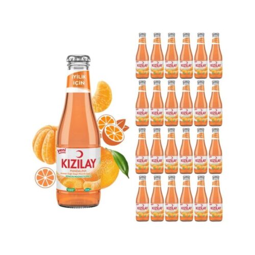 Kızılay Mineraalwater Mandarijn 24x200 ml