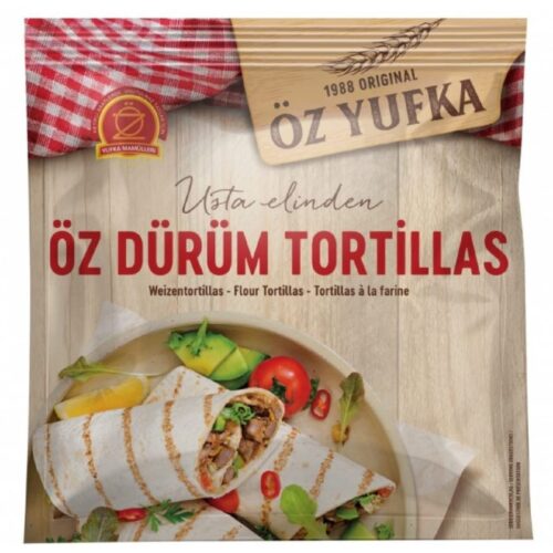 Öz Yufka Dürüm Tortillas 16x30 cm (1600gr)