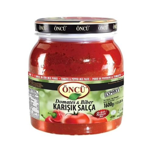 Oncu mix tomatenpaprikapuree 1600 gr