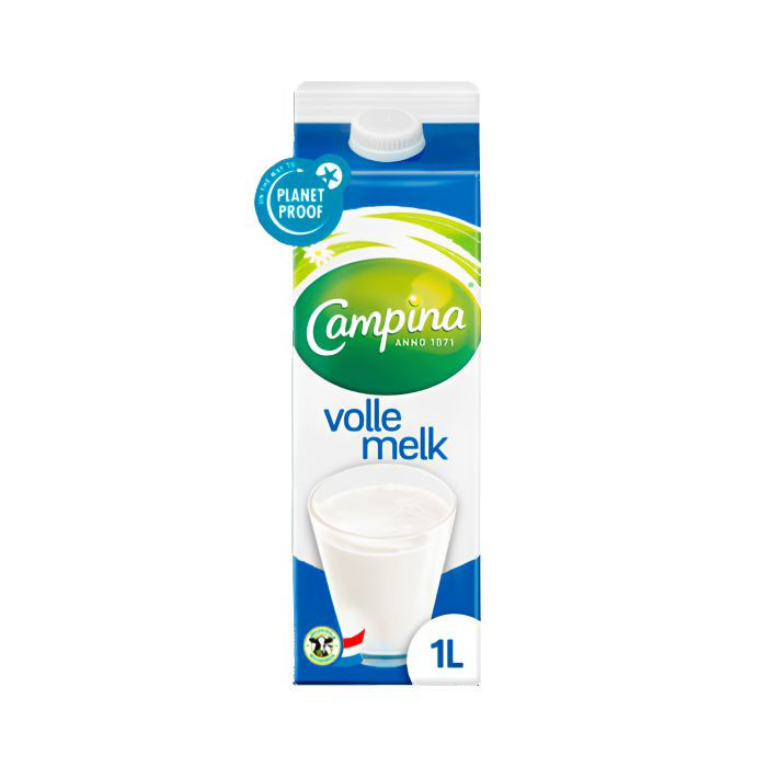 Campina Volle Melk 1ltr (verse melk)