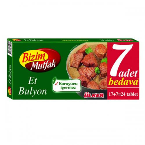 Bizim Mutfak Vleessmaakbouillon 24 stuks