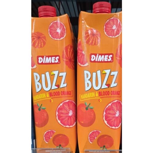 Dimes buzz mandarijn en bloedsinaasappel 1000 ml