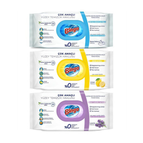 bingo schoonmaakdoekjes 100 blad 3 Voor