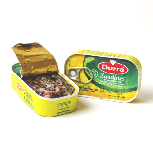 Durra Sardines in Vegetable Oil  129 gr