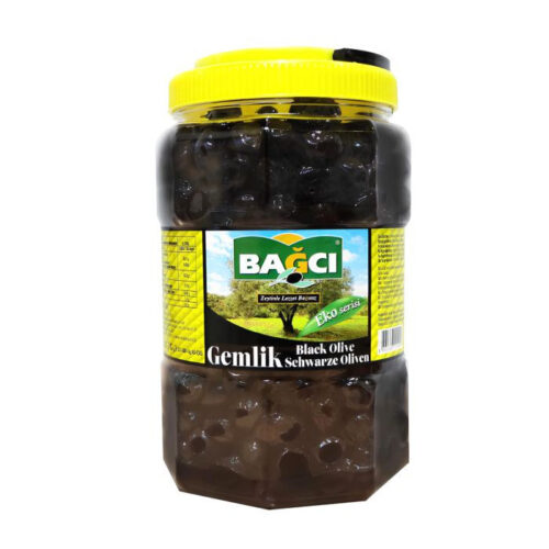 Bagci zwarte olijven 1.5 kg