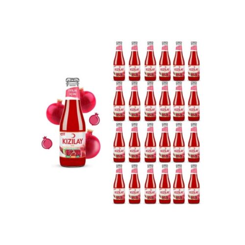 Kızılay Mineraalwater Granaatappel 24x200 ml