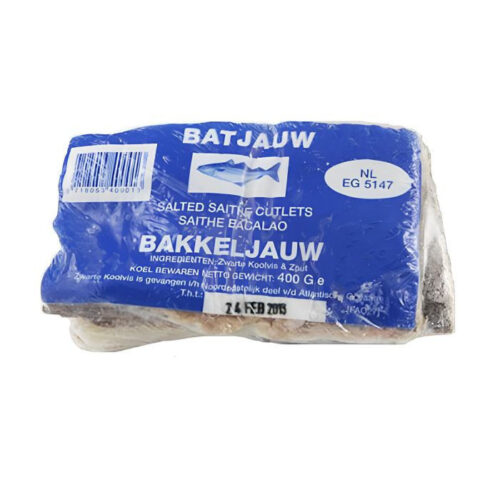 Bakkeljauw 400 gr