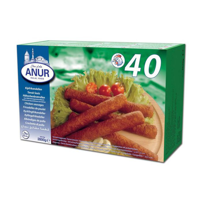 Anur Kip Frikandel 40 stk