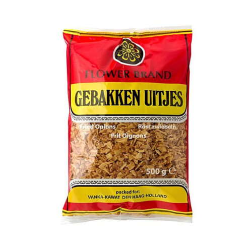Flower Brand Gebakken Uien 500 gr